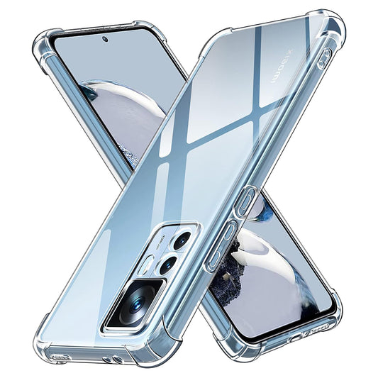 Coque pour Xiaomi 12T / 12T Pro, Techsuit, Anti-choc Claire, Transparente