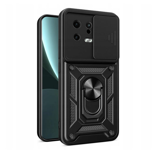 Coque pour Xiaomi 13, Techsuit, CamShield, Noire