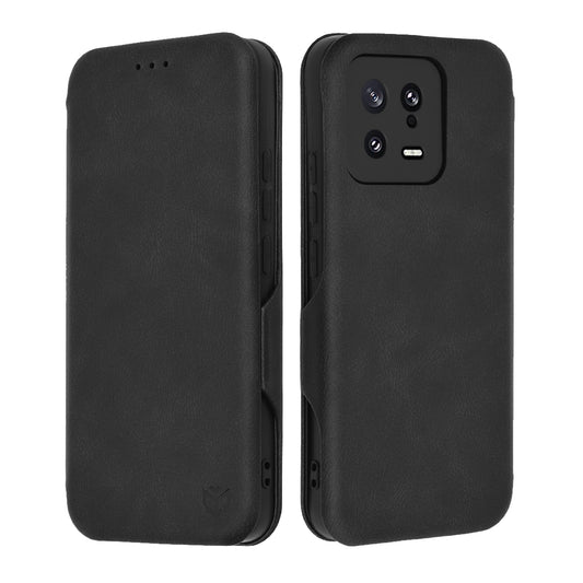 Coque pour Xiaomi 13, Techsuit, Safe Wallet Plus, Noire