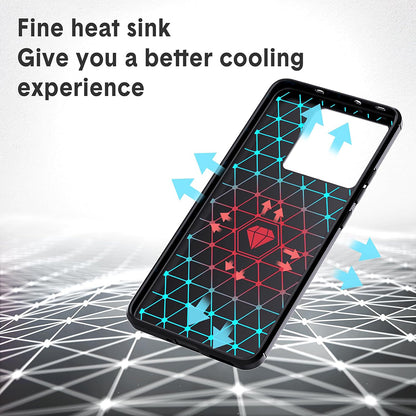 Hülle für Xiaomi 13T Pro / 13T, Techsuit, Carbon, Schwarz