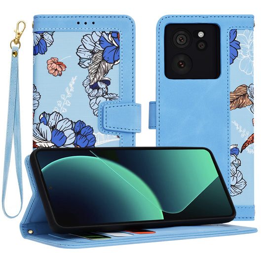 Hülle für Xiaomi 13T Pro / 13T, Techsuit, FlipCraft, Blau