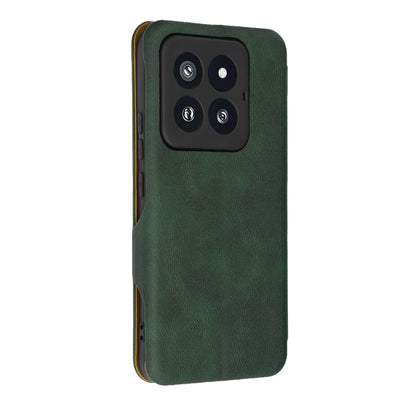 Hülle für Xiaomi 14 Pro, Techsuit, Safe Wallet Plus, Grün