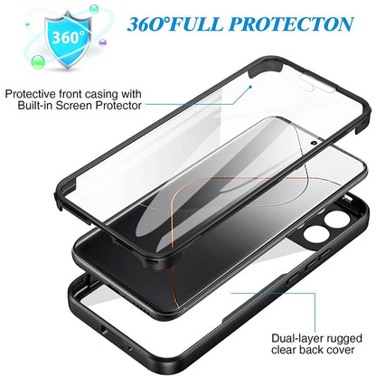 Hoes voor Xiaomi 14, Techsuit, ColorVerse 360, Paars