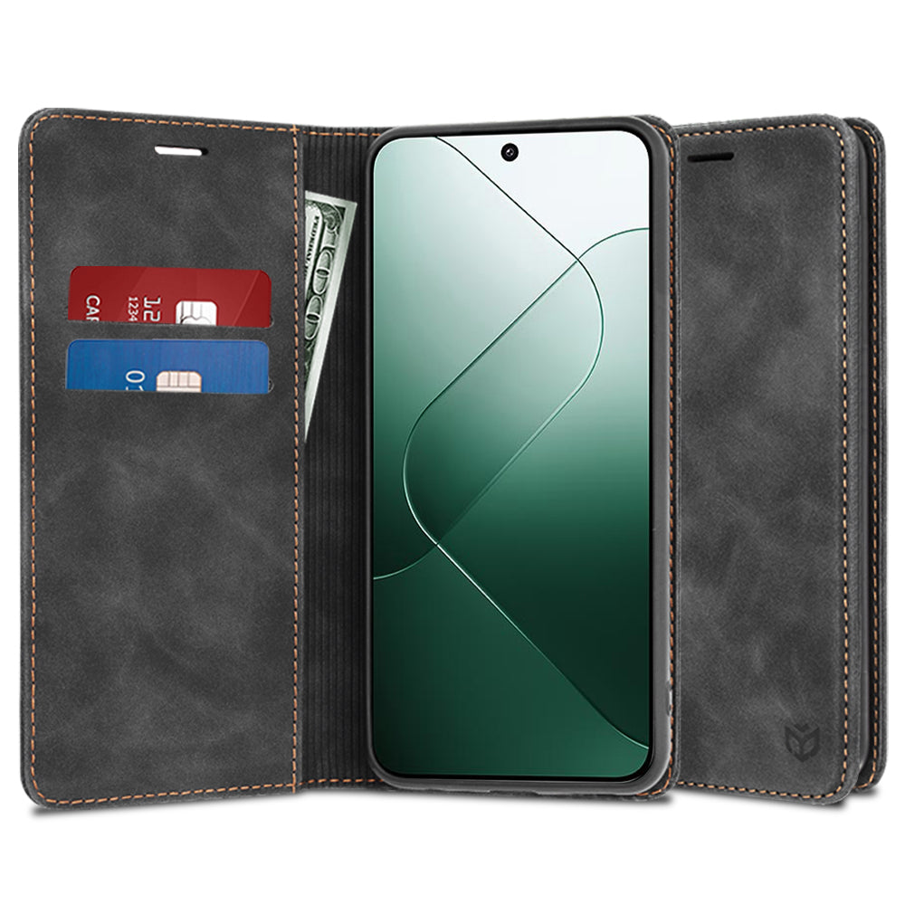 Hoes voor Xiaomi 14, Techsuit, Confy, Zwart