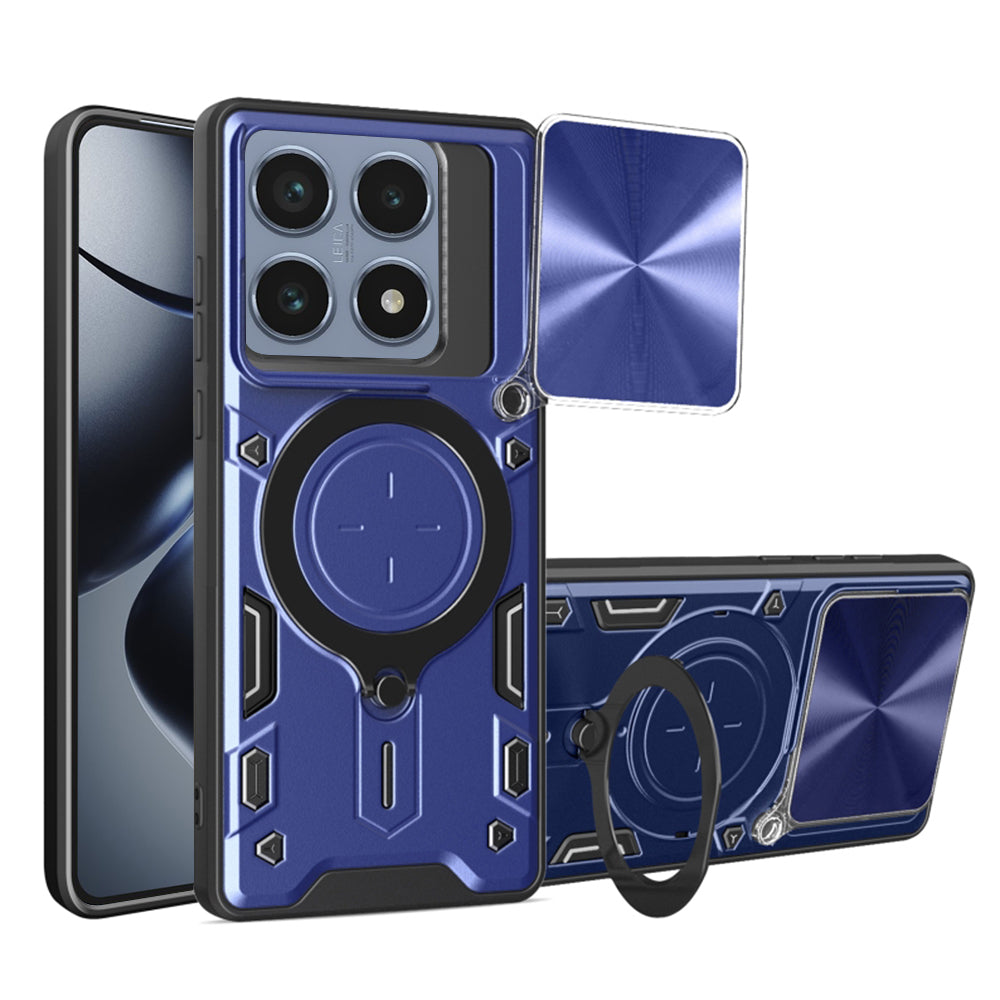 Hülle für Xiaomi 14T Pro, Techsuit, CamGuard Pro, Blau