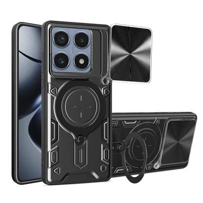 Hoes voor Xiaomi 14T Pro, Techsuit, CamGuard Pro, Zwart