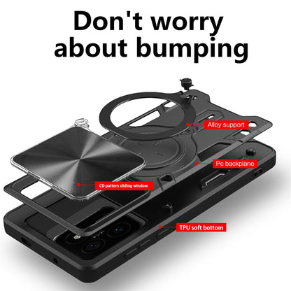 Hoes voor Xiaomi 14T Pro, Techsuit, CamGuard Pro, Zwart