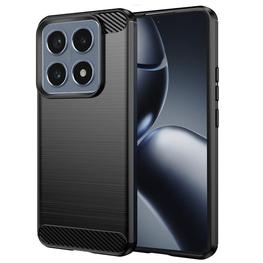 Hoes voor Xiaomi 14T Pro, Techsuit, Carbon, Zwart