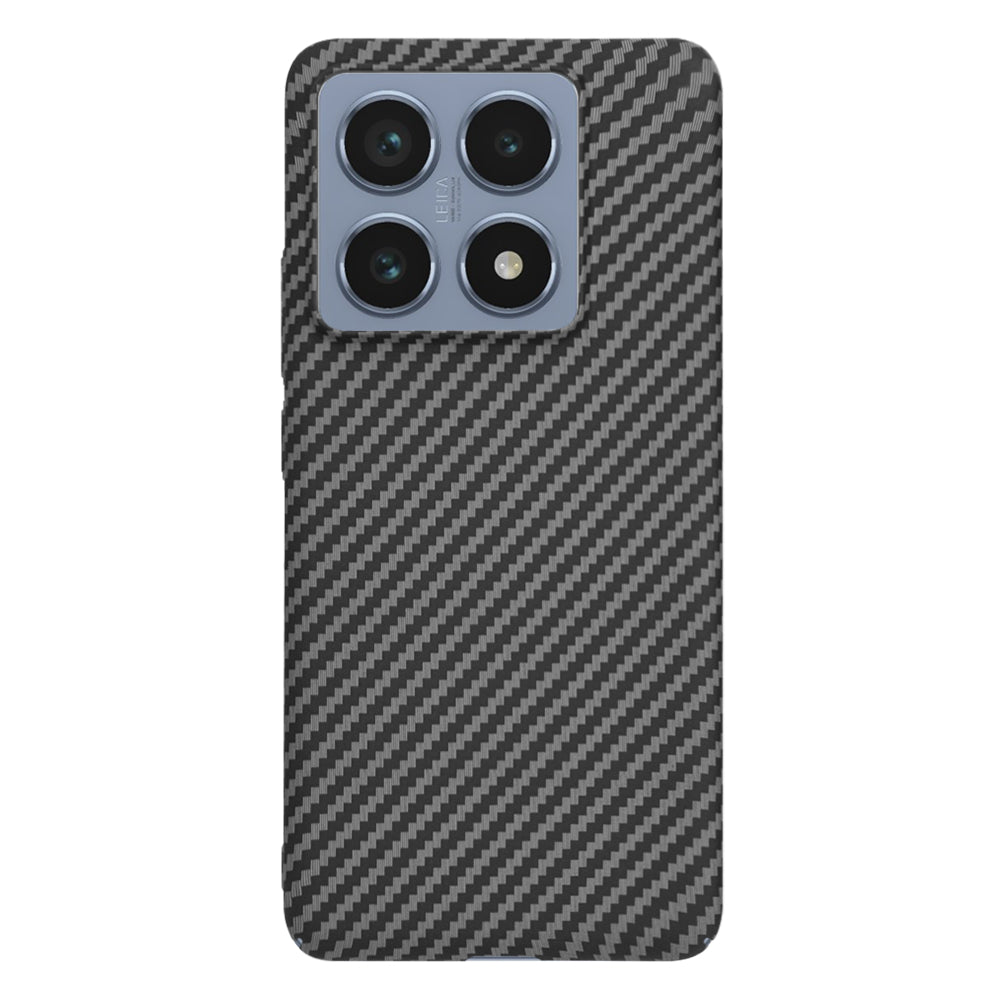 Hülle für Xiaomi 14T Pro, Techsuit, Carbonite FiberShell, Schwarz