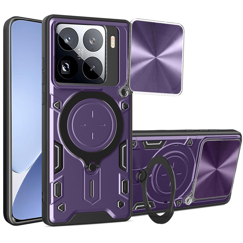 Coque pour Xiaomi 15 Pro, Techsuit, CamGuard Pro, Violet