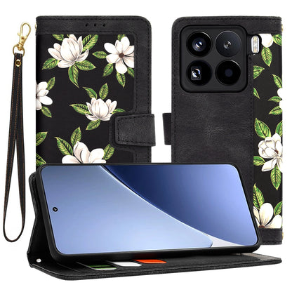 Hülle für Xiaomi 15 Pro, Techsuit, FlipCraft, Schwarz