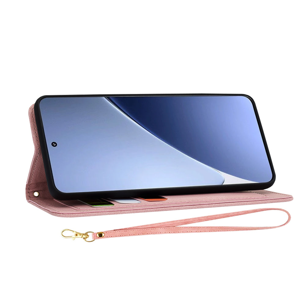 Hülle für Xiaomi 15 Pro, Techsuit, FlipCraft, Rosa