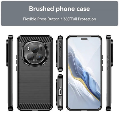 Hoes voor Xiaomi 15, Techsuit, Carbon, Zwart
