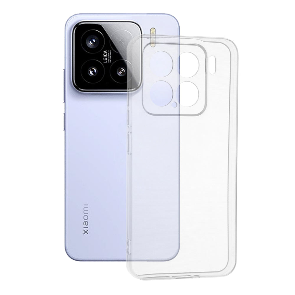 Hoes voor Xiaomi 15, Techsuit, Helder, Transparant