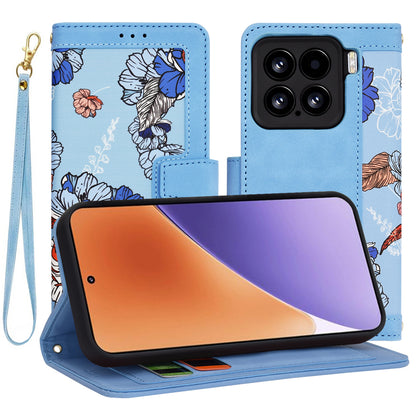 Hoesje voor Xiaomi 15, Techsuit, FlipCraft, Blauw