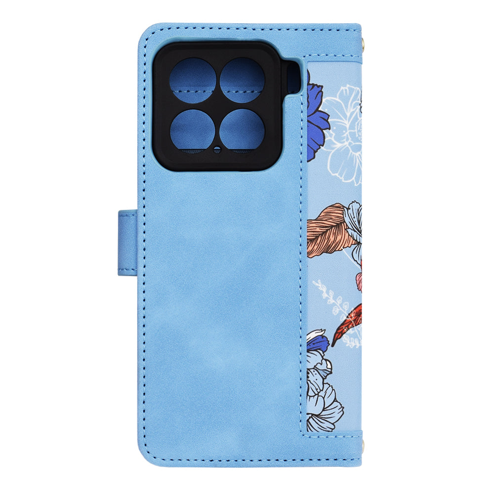 Hoesje voor Xiaomi 15, Techsuit, FlipCraft, Blauw