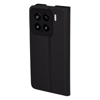 Coque pour Xiaomi 15, Techsuit, Magskin Book, Noire