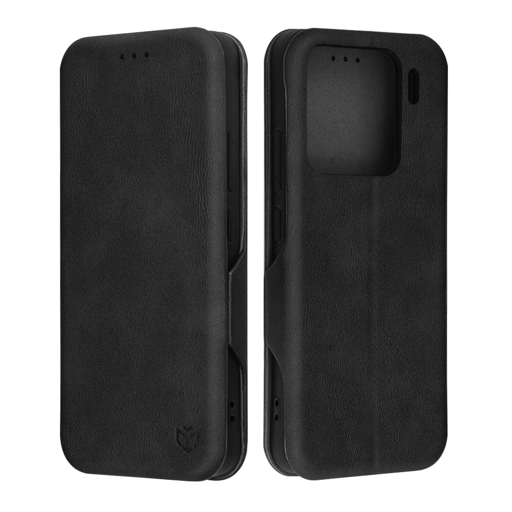Coque pour Xiaomi 15, Techsuit, Safe Wallet Plus, Noire