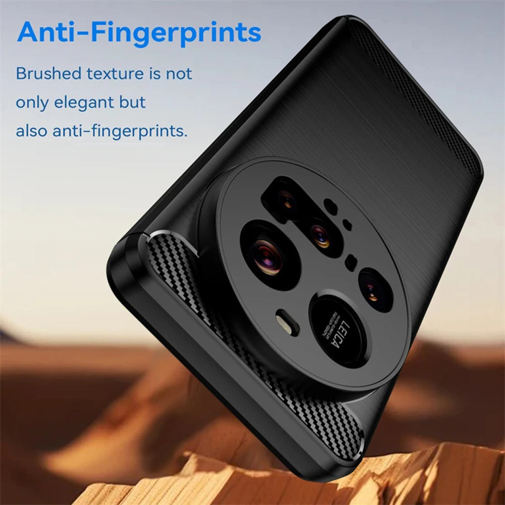 Coque pour Xiaomi 15 Ultra, Techsuit, Carbone, Noire