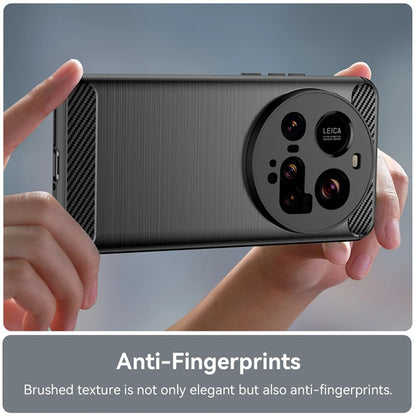 Coque pour Xiaomi 15 Ultra, Techsuit, Carbone, Noire