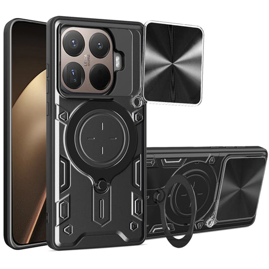 Coque pour Xiaomi 15T Pro, Techsuit, CamGuard Pro, Noire