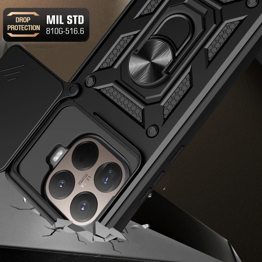 Hülle für Xiaomi 15T Pro, Techsuit, CamShield, Blau