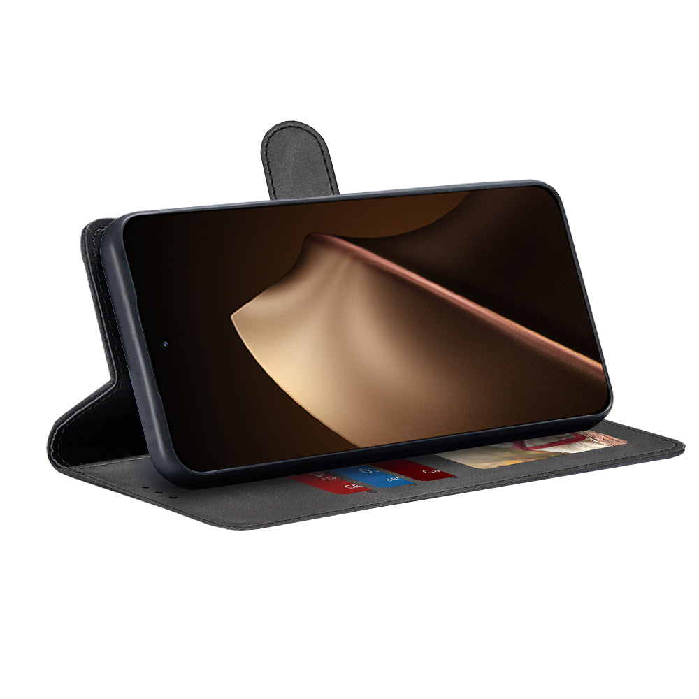 Hoes voor Xiaomi 15T Pro, Techsuit, Diary Book, Zwart