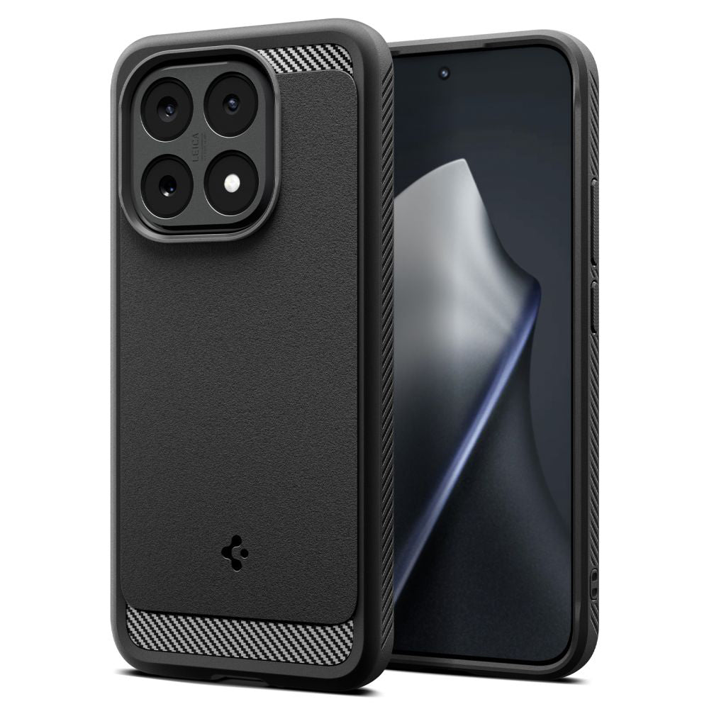 Hoes voor Xiaomi 15T, Spigen, Rugged Armor, Matzwart ACS10459
