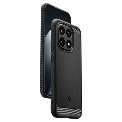 Hoes voor Xiaomi 15T, Spigen, Rugged Armor, Matzwart ACS10459