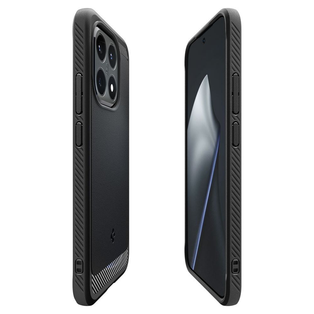 Hoes voor Xiaomi 15T, Spigen, Rugged Armor, Matzwart ACS10459