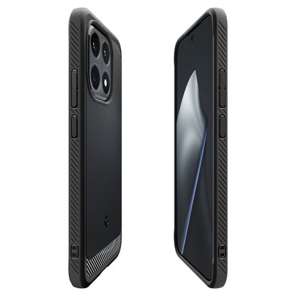 Hoes voor Xiaomi 15T, Spigen, Rugged Armor, Matzwart ACS10459