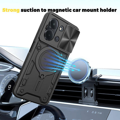 Coque pour Xiaomi 15T, Techsuit, CamGuard Pro, Noire