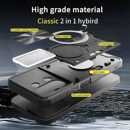 Coque pour Xiaomi 15T, Techsuit, CamGuard Pro, Noire