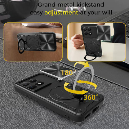 Hoes voor Xiaomi 15T, Techsuit, CamGuard Pro, Rood