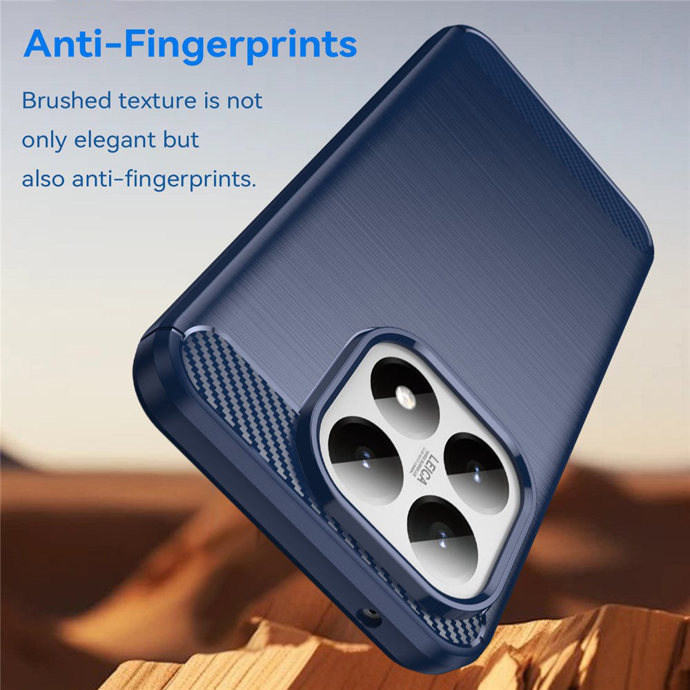 Hülle für Xiaomi 15T, Techsuit, Carbon, Blau