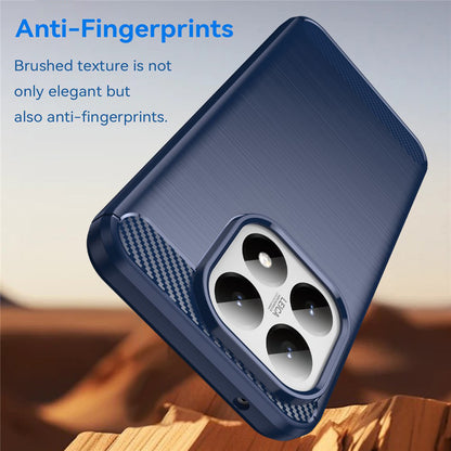 Hülle für Xiaomi 15T, Techsuit, Carbon, Blau
