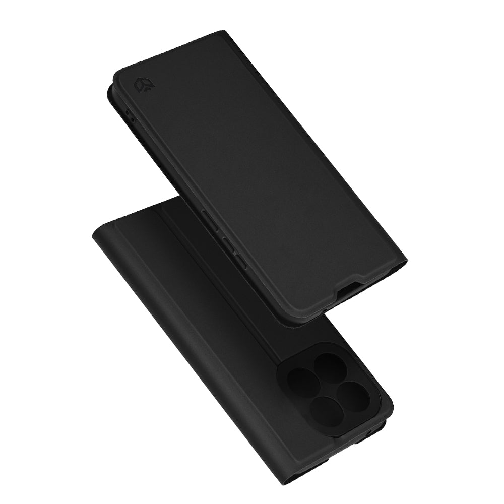 Hoes voor Xiaomi 15T, Techsuit, Magskin Book, Zwart