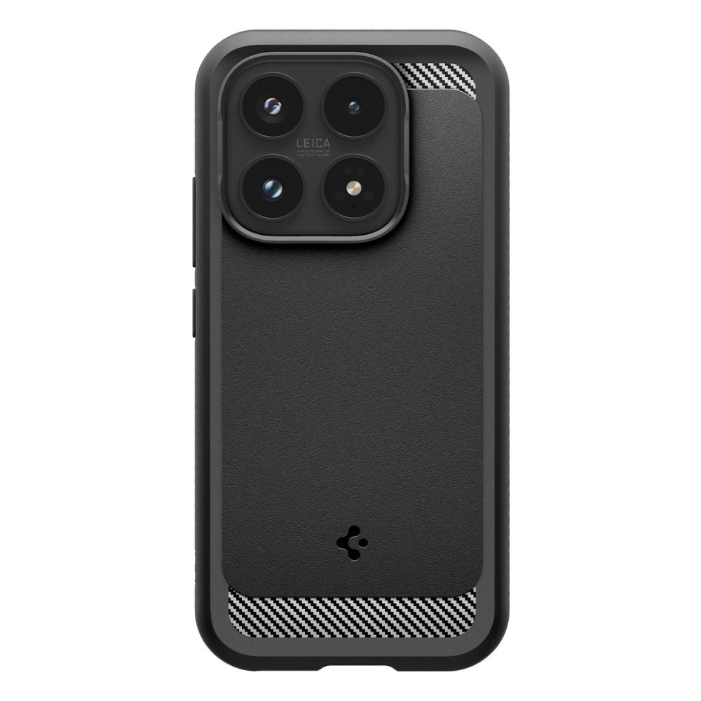 Hülle für Xiaomi 17, Spigen, Rugged Armor, Mattschwarz ACS10458