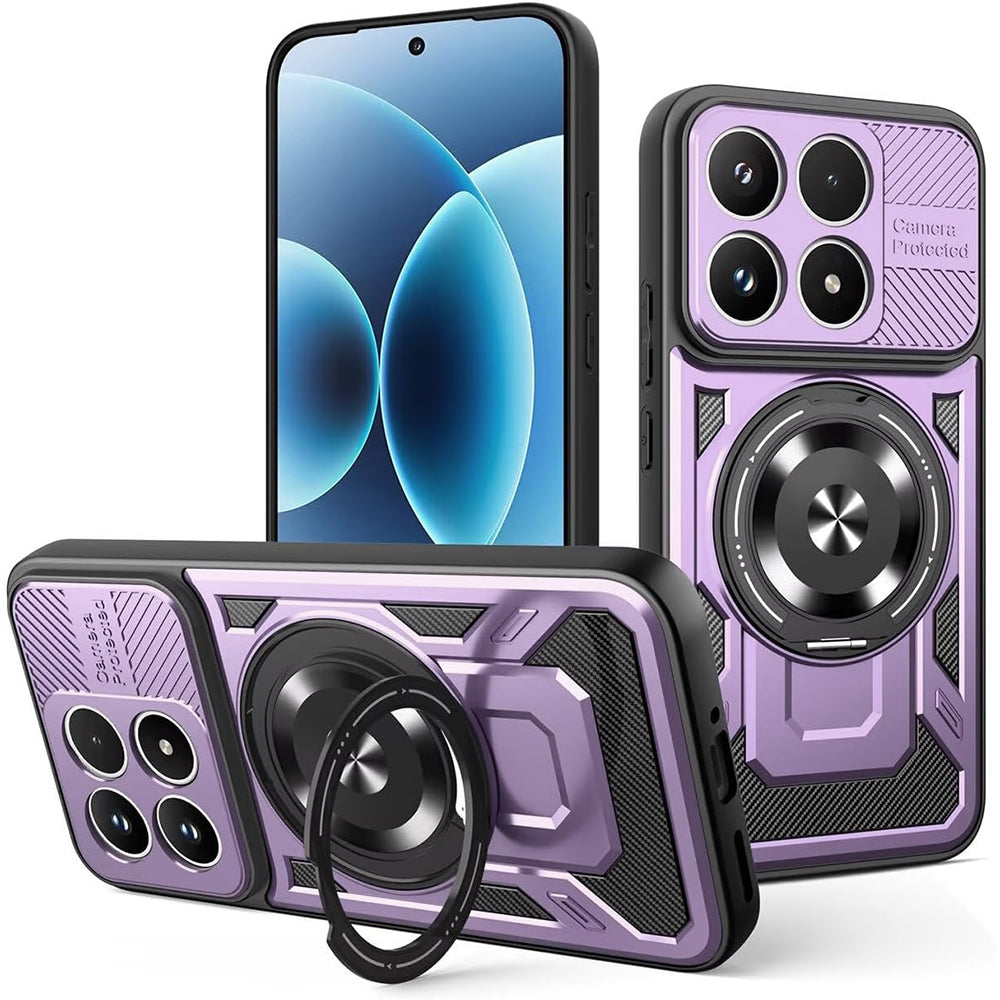 Hülle für Xiaomi 17, Techsuit, RuggedCam, Lila