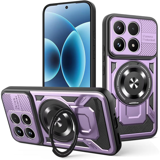 Hülle für Xiaomi 17, Techsuit, RuggedCam, Lila