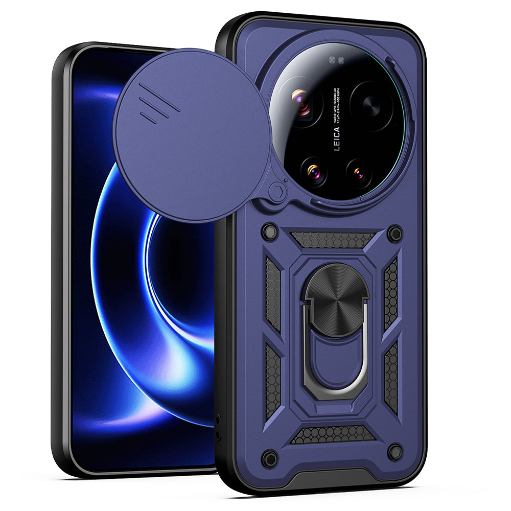 Coque pour Xiaomi 17 Ultra, Techsuit, CamShield, Bleue