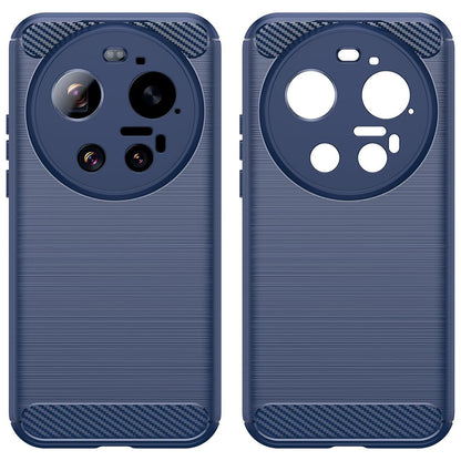 Hoes voor Xiaomi 17 Ultra, Techsuit, Carbon, Blauw