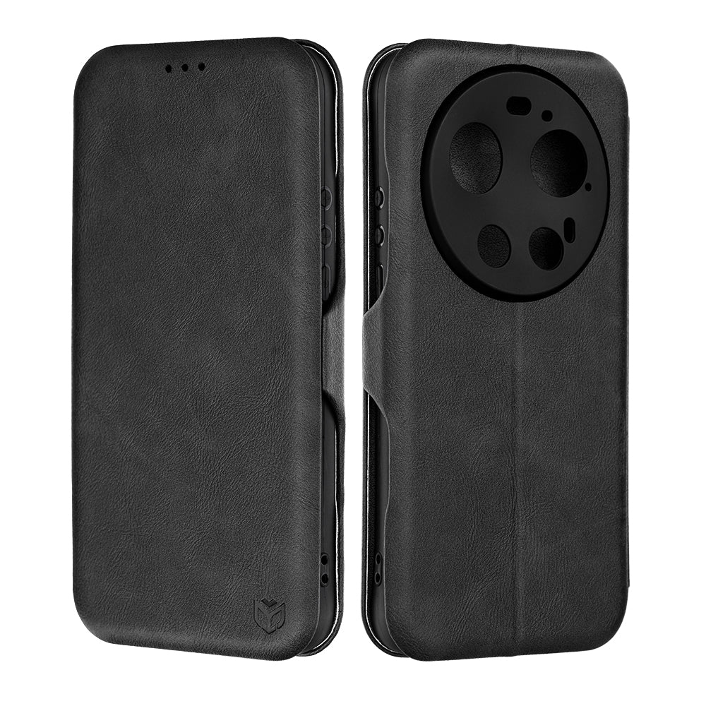 Hoes voor Xiaomi 17 Ultra, Techsuit, Safe Wallet Plus, Zwart