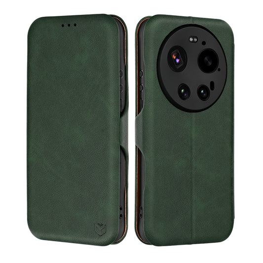 Coque pour Xiaomi 17 Ultra, Techsuit, Safe Wallet Plus, Vert