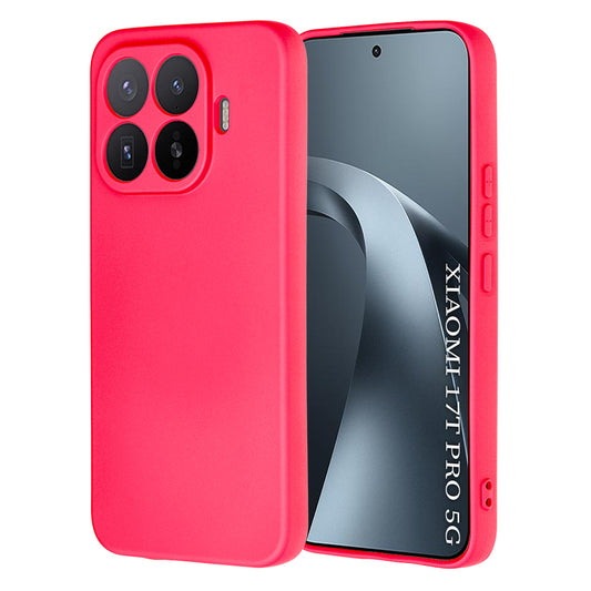 Coque pour Xiaomi 17T Pro, Techsuit, SoftFlex, Rose Foncé