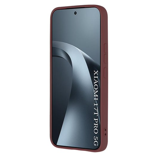 Coque pour Xiaomi 17T Pro, Techsuit, SoftFlex, Bordeaux