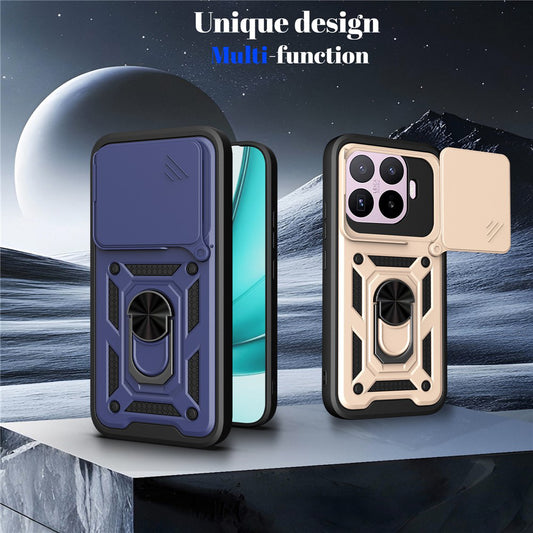 Coque pour Xiaomi 17T, Techsuit, CamShield, Dorée