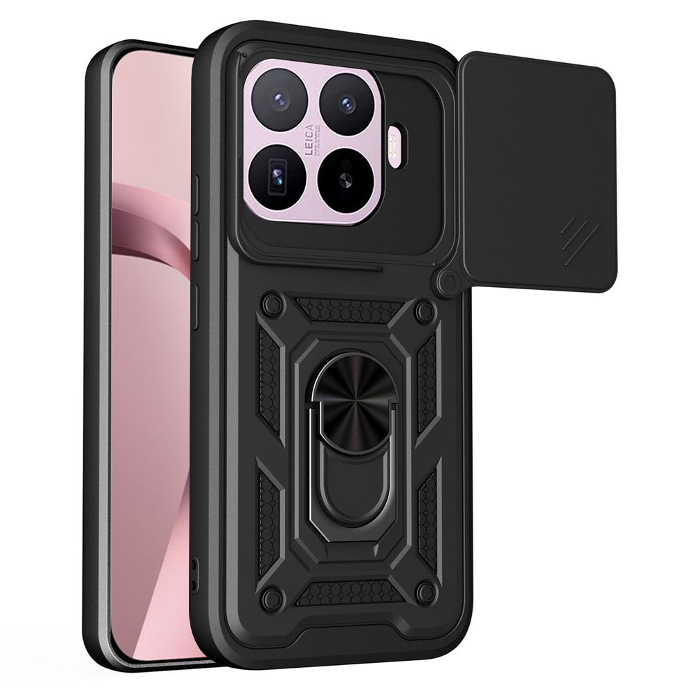 Coque pour Xiaomi 17T, Techsuit, CamShield, Noire