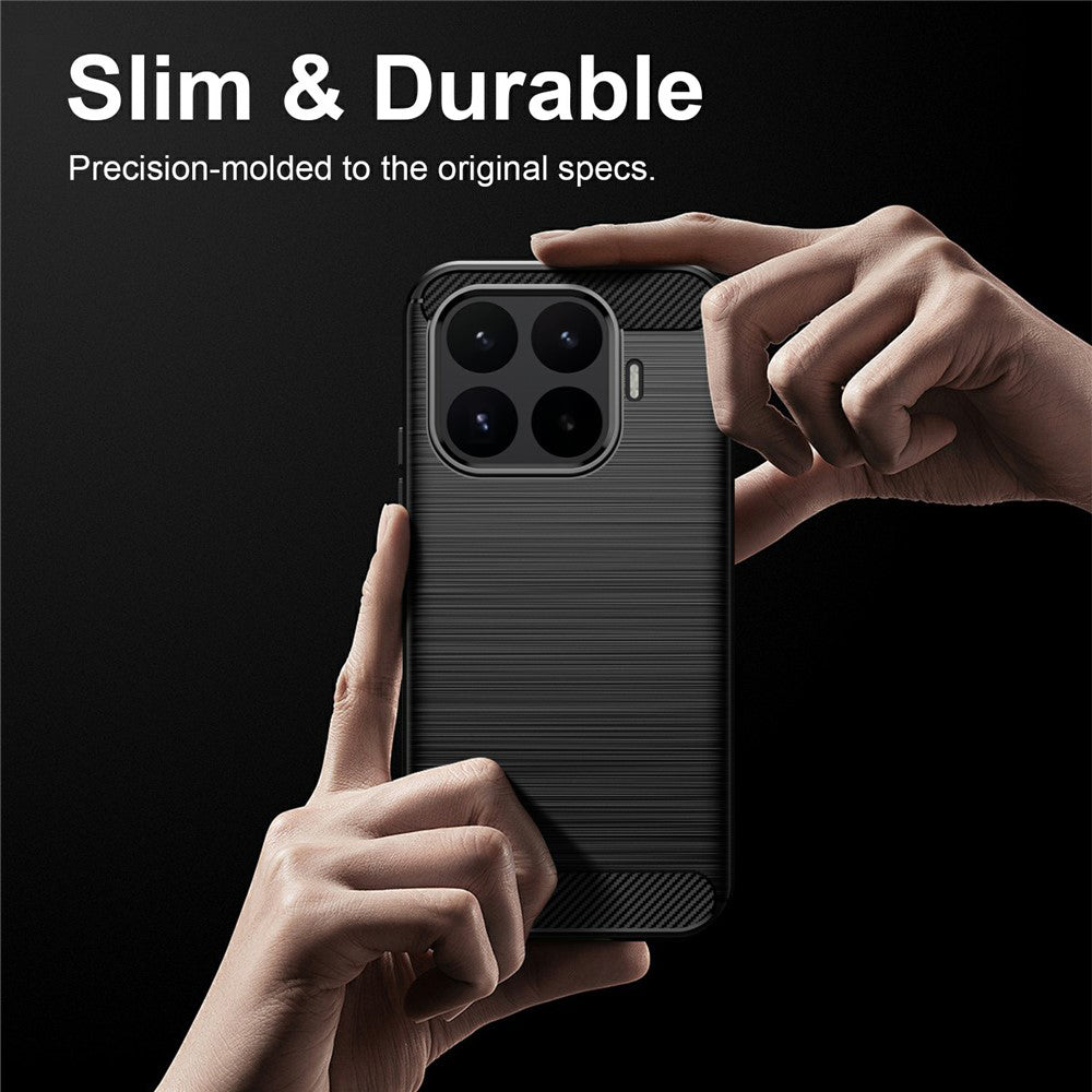 Hoes voor Xiaomi 17T, Techsuit, Carbon, Zwart
