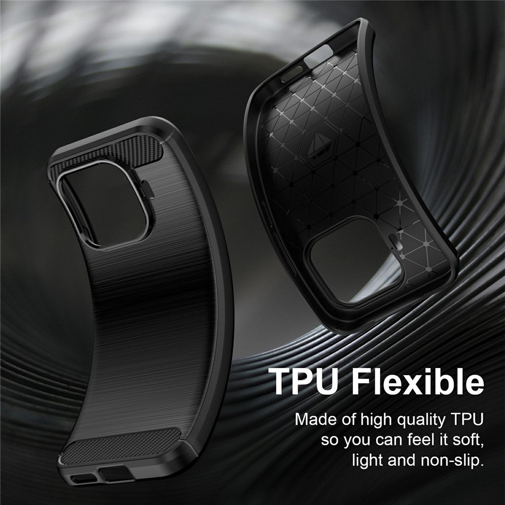 Hoes voor Xiaomi 17T, Techsuit, Carbon, Zwart